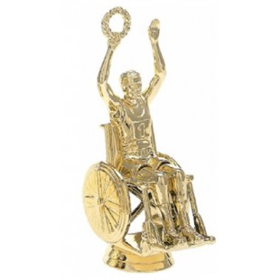 Wheelchair Victory- Male (Round)